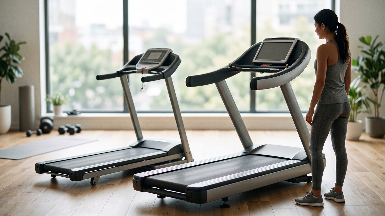 השוואת תכונות: הליכון ריצה VO2 Shape 21 מול הליכונים סטנדרטיים